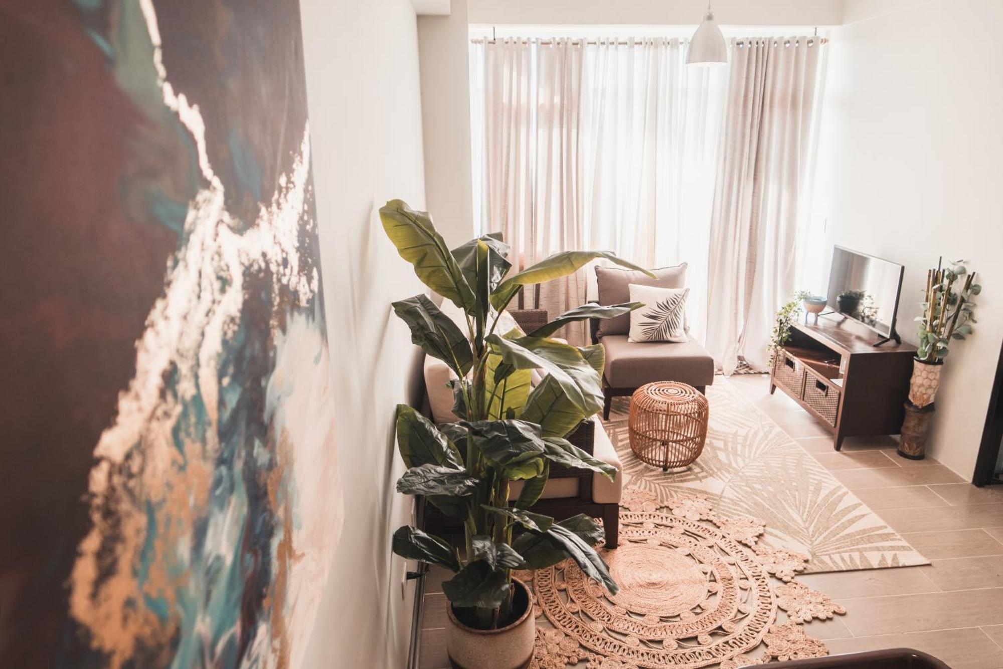 Modern Tropical Luxe Apartment - Boracay Newcoast Yapak Luaran gambar