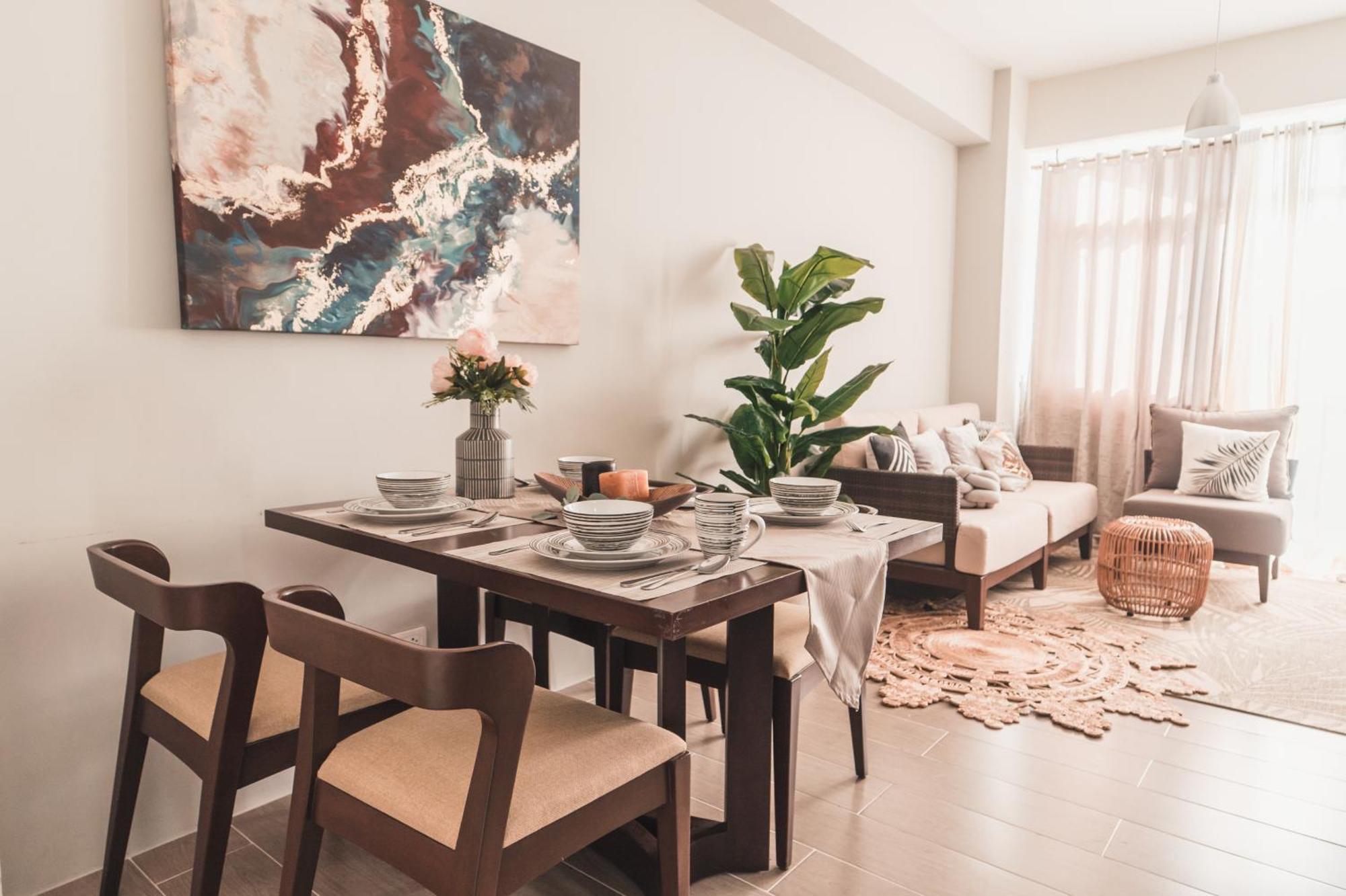 Modern Tropical Luxe Apartment - Boracay Newcoast Yapak Luaran gambar